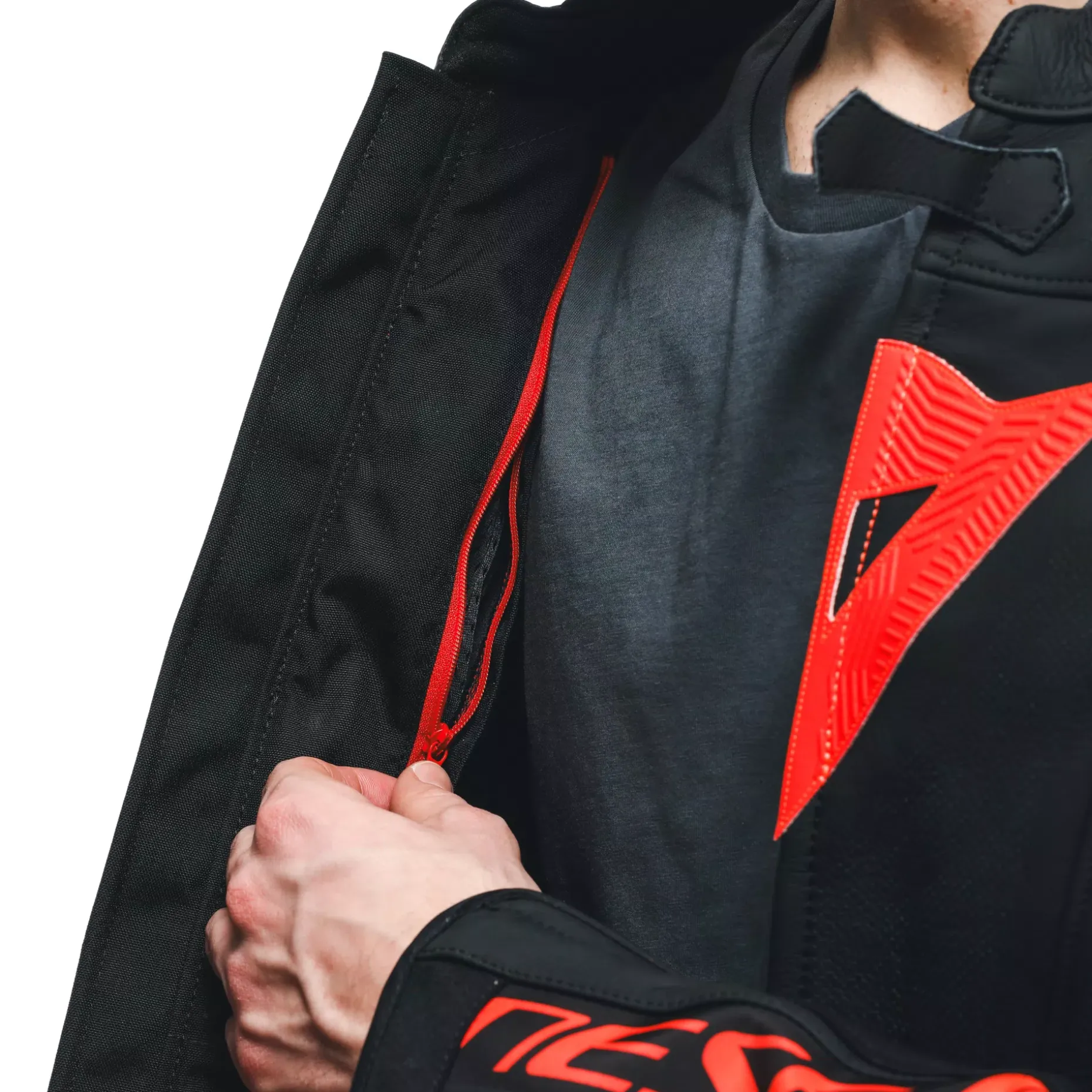 SUPER SPEED 4 - CHAQUETA DE MOTO DE CUERO PERFORADO HOMBRE