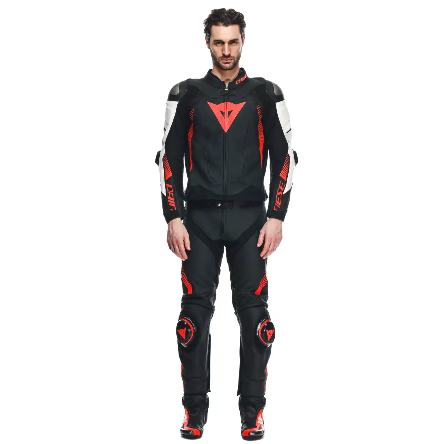 SUPER SPEED 4 - CHAQUETA DE MOTO DE CUERO PERFORADO HOMBRE