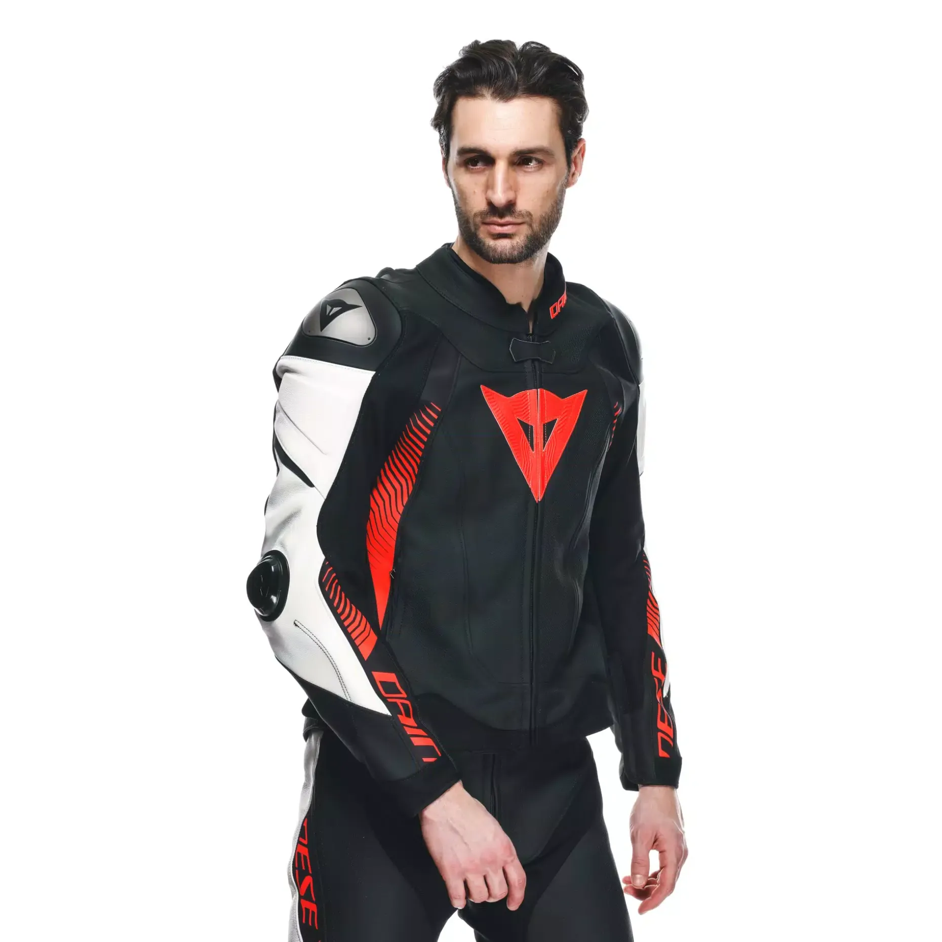SUPER SPEED 4 - CHAQUETA DE MOTO DE CUERO PERFORADO HOMBRE