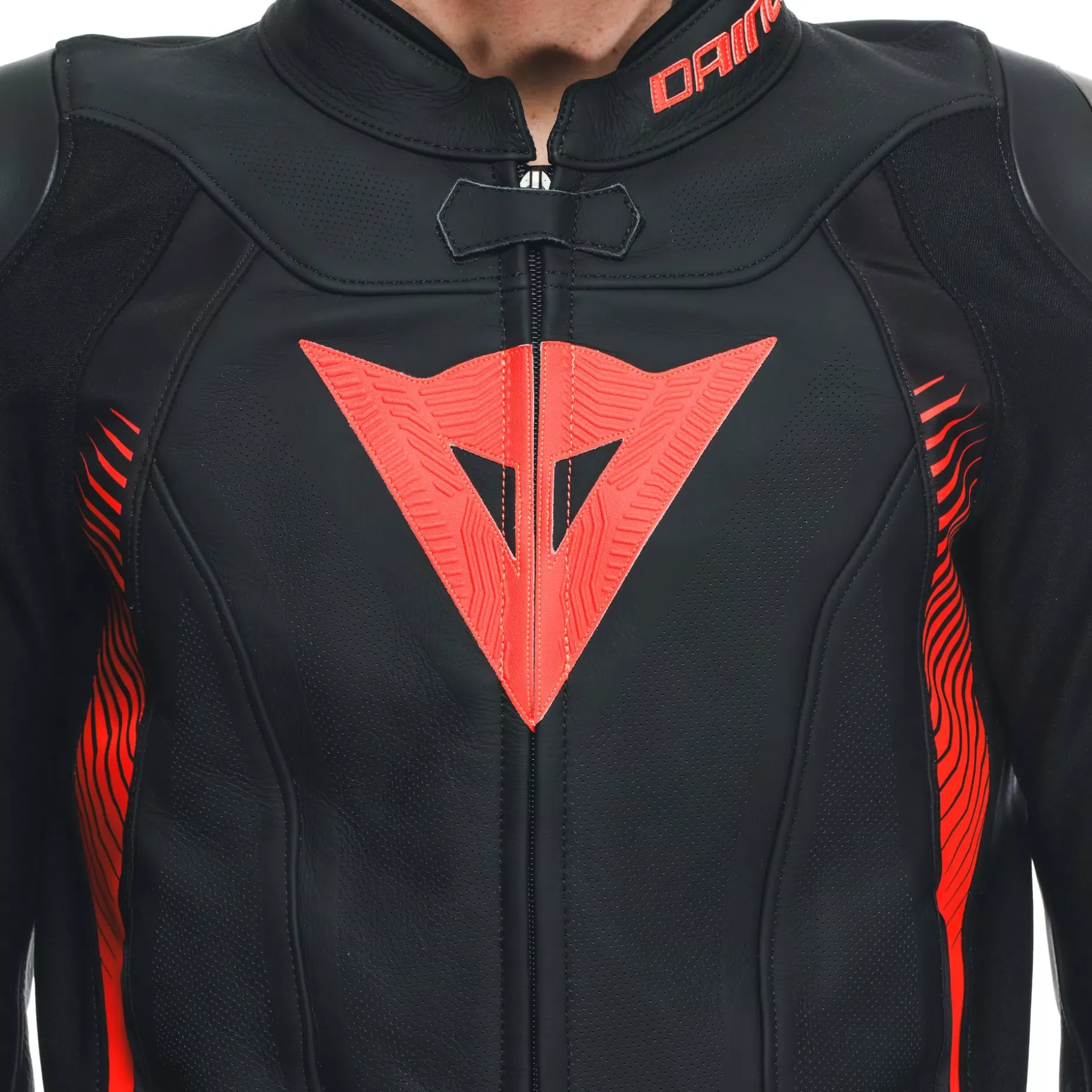 SUPER SPEED 4 - CHAQUETA DE MOTO DE CUERO PERFORADO HOMBRE