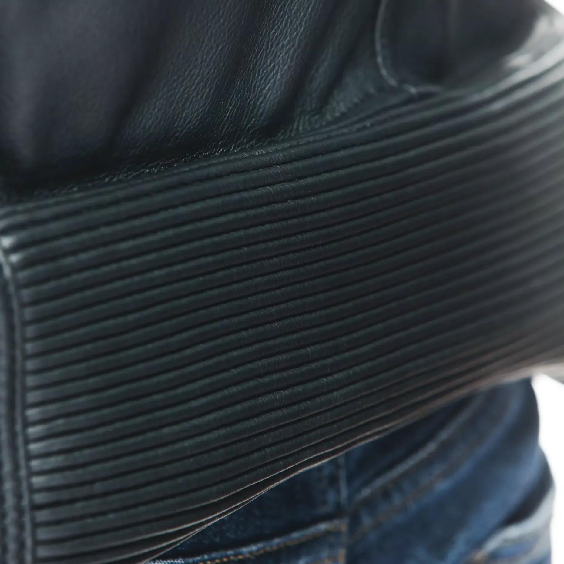 ZAURAX CHAQUETA DE CUERO MOTO HOMBRE