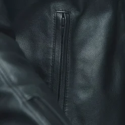 ZAURAX CHAQUETA DE CUERO MOTO HOMBRE